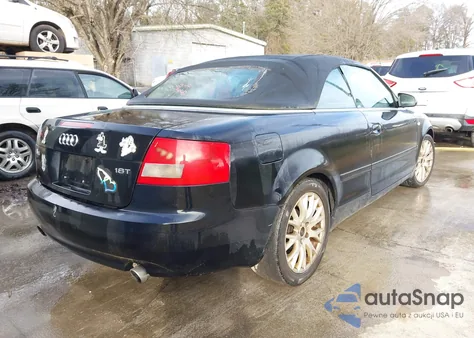 2006 Audi A4 1.8T from USA, damaged, VIN WAUAC48H46K010201
